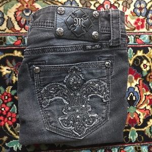 Gray MISS ME Skinny Jeans 🌪👖